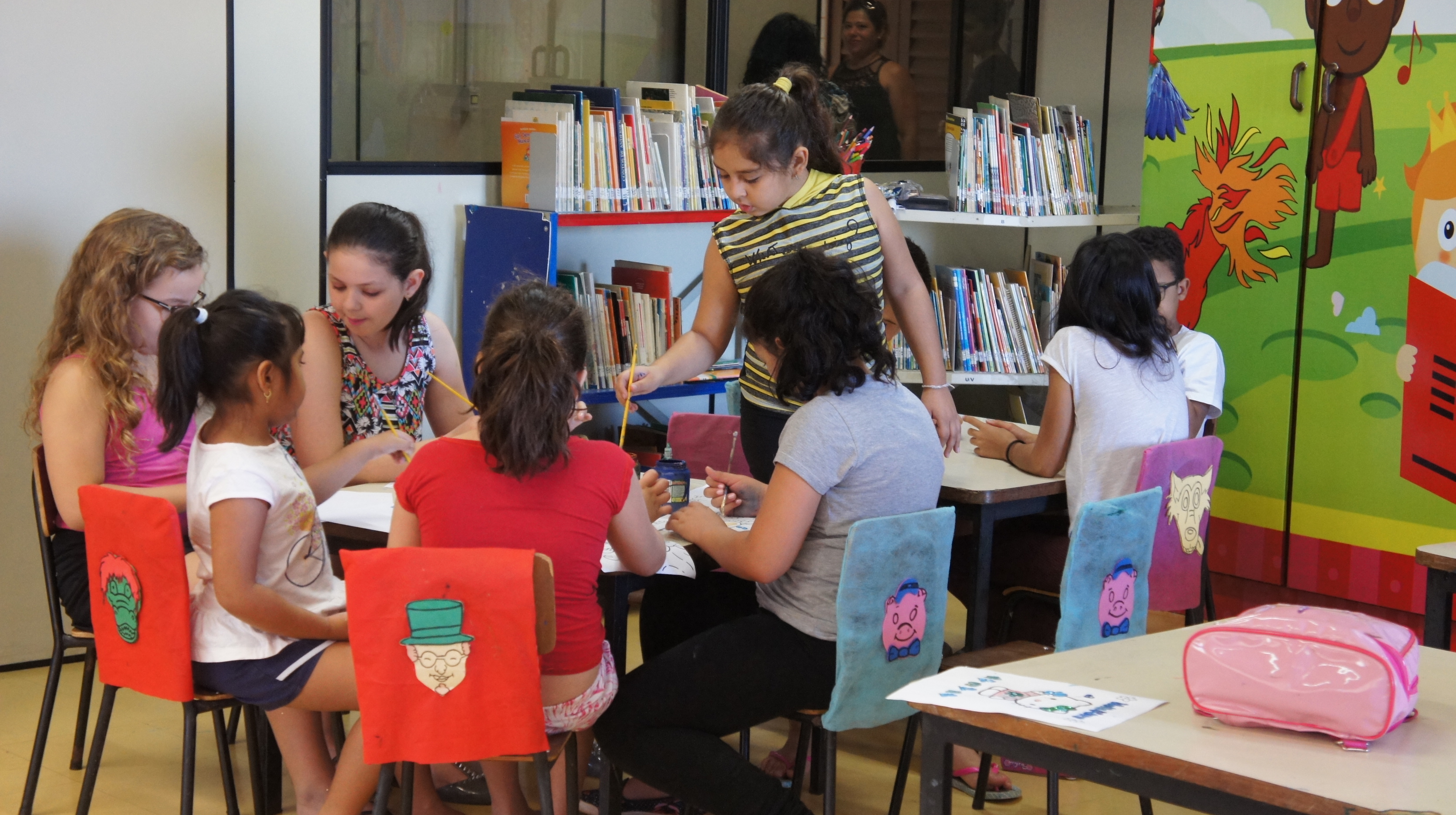 Biblioteca Isaias Paim - Foto Mariana de Castro