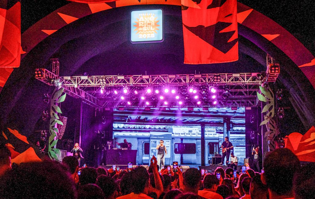 Rapper Xamã agita Corumbá com show inesquecível e conquista o público na segunda noite do Festival América do Sul