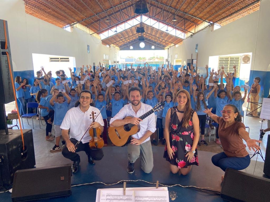 “Música Erudita nas Escolas e Universidades” leva arte e emoção ao interior de MS